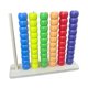 thumbnail image 4 of Juguete de Clasificación de Colores Apilables Madera Juego de Ordenar Educativo para Matemáticas Adecuado para Niños Hogar Jardín de Infancia, 4 of 9