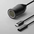 thumbnail image 1 of Cable de alimentación de conversión de 65 W PD tipo C 9 V/12 V/15 V/20 V accesorios de coche para GPS E-Dog Ndcxsfigh Accesorios para autos y motos, 1 of 9