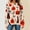 Red plus size halloween sweatshirt a1, variant on Women Plus Size Fall Winter Halloween Long Sleeve Graphic Sweatshirts Crewneck Gothic Casual Pullover Tops Trendy Cozy Streetwear Holiday Clothes, Blue M