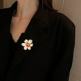 thumbnail image 3 of Broches en Strass pour Femmes Mode Or Rouge Bijoux de Mariage Cadeau Fantaisie, 3 of 5