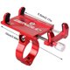 thumbnail image 2 of Soidarity Soporte giratorio para teléfono móvil para bicicleta 360, soporte ajustable de aluminio para bicicleta, soporte antideslizante para teléfono Type10 NO10 Soidarity OD2820-02B, 2 of 6