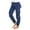 Navy, variant on Juicy Trendz Women's Casual Cargo Jogger Pants & Trouser with Multi-Pockets, Elastic Waist, for Hiking & Outdoor Workwear Black L