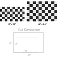 thumbnail image 3 of Checkered Cat Food Mat for Pet Dog Feeting Mats,Pet Feeding Mat for Floor Non-Slip Waterproof, Super Absorbent Cat Bowl Mat, Easy to Clean Eco-Friendly Durable Pet Placemat 19x12in, 3 of 9
