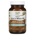 thumbnail image 2 of MyPure Lion's Mane 4X Mushroom Supplement by Pure Essence - 100% Real Mushroom Extract for Immune System Support, Combat Stress, Build Energy - 60 Capsules, 2 of 5