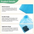 thumbnail image 4 of Bolsas de Protección de Frutas Uxcell 100 Pack - Bolsas de Malla para Frutas de 6x8 Pulgadas con Cierre de Cordón Aplicables a Plantas (Azul Lago), 4 of 7