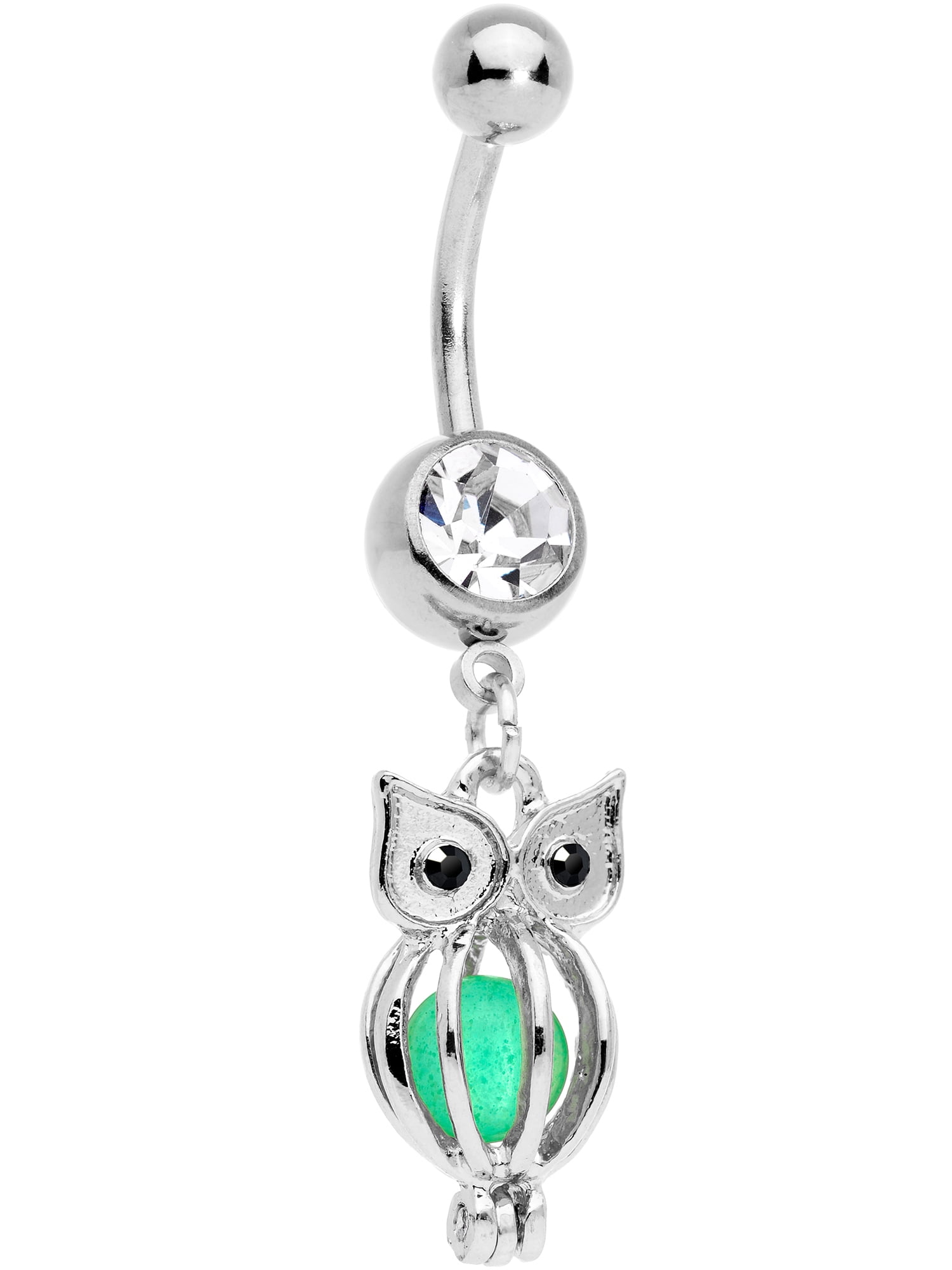 Pierced Owl 18GA Glow in The Dark Fake Taper Earrings