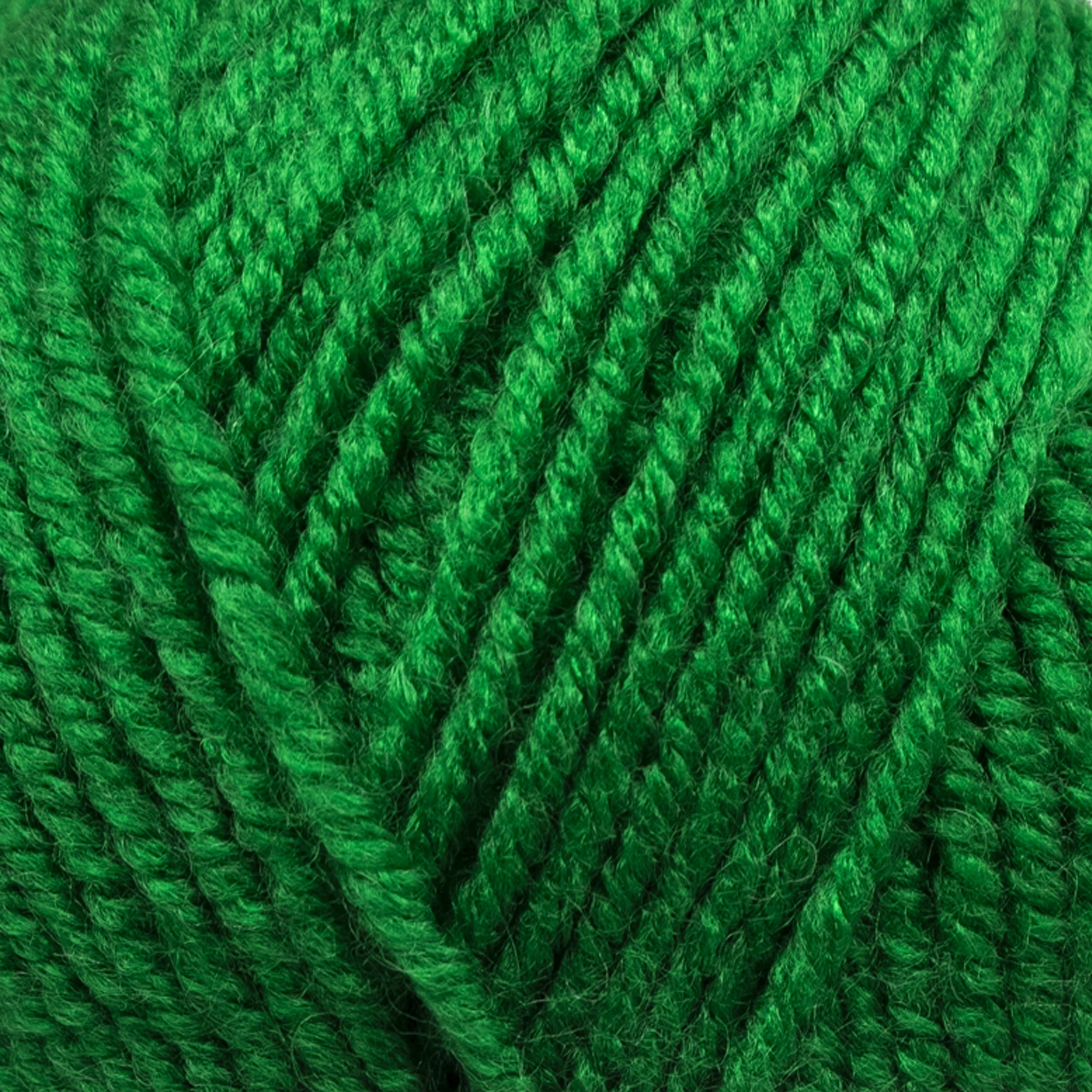 Estako Star-Worsted Yarn - (3 Skeins Pack) - 75% Acrylic 25% Wool - Soft Medium Weight #4 - (3 x 3.52 oz / 3 x 186 yds) - Crochet & Knitting Yarn ( 44246 - Green )