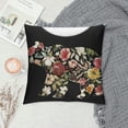 thumbnail image 2 of Qinduosi  Pack of Throw Pillow Cases, Polar Bear Colorful Flowers Cozy Pillow Cover Square " Cushion Case Set Pillowcase Decorative for Home Sofa Bedroom Car Office, Mom Quote, 2 of 5