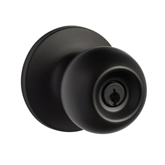 Sure-Loc Ta107 Tahoe Single Cylinder Keyed Entry Door Knob Set - Black