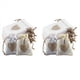 thumbnail image 1 of 48 Piezas Bolsas de Arpillera con Cordón y de Corazón Bolsa de Regalo de Caramelo Bolsa de Yute Bolsa de Bautismo Boda para Bolsa de Relleno, 1 of 5