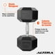 thumbnail image 2 of Mancuerna Hexagonal 50 Lbs Altera MHFV50 Pesa De Ejercicio 23 Kg Pz Color Negro, 2 of 6