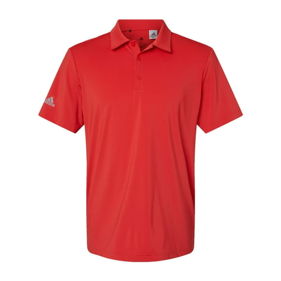 Adidas Mens Ultimate Solid Polo, L, Real Coral