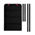 thumbnail image 1 of Parasol para ventana de puerta de RV Sharpla protector solar engrosado Oxford Sun Blackout Shade Negro, 1 of 8
