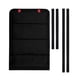thumbnail image 1 of Parasol para ventana de puerta Zulema Sombra de la ventana de la puerta Negro, 1 of 8
