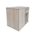 thumbnail image 3 of Gabinete para Baño DECOMOBIL GABINETE 08 con Puerta y Cajón Sin Lavabo y Monomando Encino Polar, 3 of 5