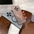 thumbnail image 2 of For Oppo Find X8 Pro 5G Magnetic Case Compatible with MagSafe Frosted PC Phone Cover with Camera Len, 2 of 5
