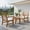 White, variant on GVN 3 Pieces Outdoor Furniture Set, Deluxe Outdoor Patio with Soft Seat Cushions-Gray