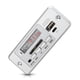 thumbnail image 3 of Módulo decodificador de audio MP3 de 5 V, reproductor de música con amplificador de potencia y USB, radio FM, placa decodificadora de MP3, color plateado, 3 of 12