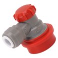 thumbnail image 1 of Double Tight Push In Quick Connector, Manual Disassembly Duotight Push In Fitting Ball Lock For Keg Replacement, 1 of 8