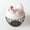 Pink, variant on Chicken Design Egg Storage Basket Iron Basket Holds, Egg Holder, Organizer Case, Container Egg Basket Holder, Rustic Rooster Chicken Shaped Fruit Bowl Countertop Holder for Home Kitchen Decoration