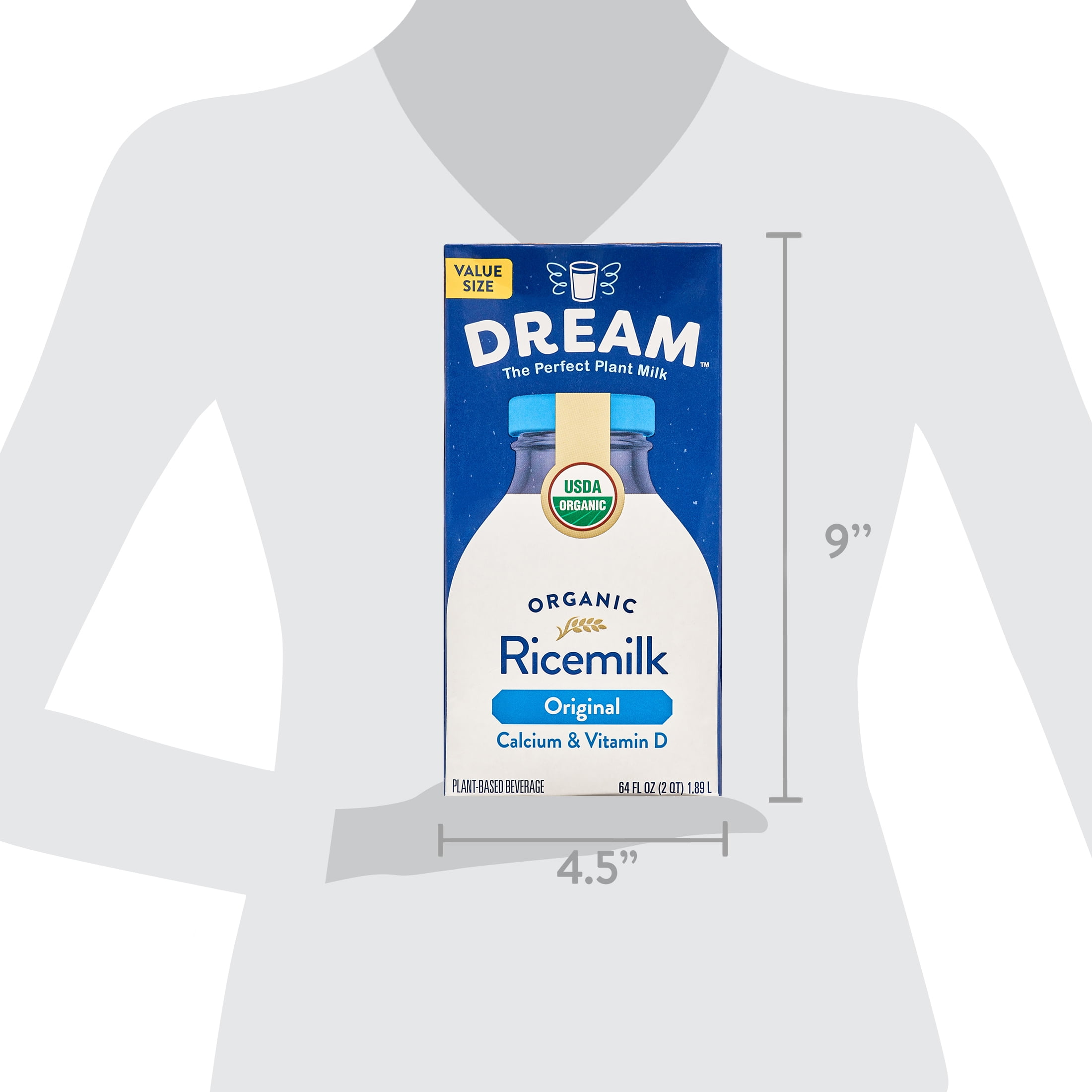 Rice Dream Organic Original Rice Drink, 64 Fl. Oz.