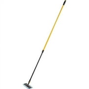 Rubbermaid Commercial Maximizer Overhead Cleaning Tool Push Button, Rotate - 1 Each - Black, Yellow