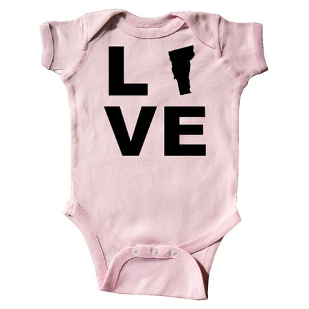 

Inktastic Love Vermont Gift Baby Boy or Baby Girl Bodysuit