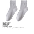 thumbnail image 5 of Opolski Comfortable Socks 1 Pair Unisex Mid-tube Cotton Socks Breathable Soft Sweat-absorbing Sports Socks, 5 of 5