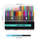 thumbnail image 3 of pstuiky Juego de resaltador de color degradado de 10 ml resaltador que no se corre marcador con protección para los ojos bolígrafo de pintura bolígrafo de gel, 3 of 6