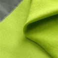thumbnail image 7 of Momasggi High Visibility Safety Hoodie for Men Fall Winter Fleece Pullover Tops Class 3 Reflective Hoodies Hi-Vis Long Sleeve Hooded Sweatshirt with Pockets Green 3XL, 7 of 7