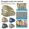 thumbnail image 2 of VR Eye Mask for  Quest 2 Breathable Elasti Protect Facial Skin Sweat Band,white, 2 of 7