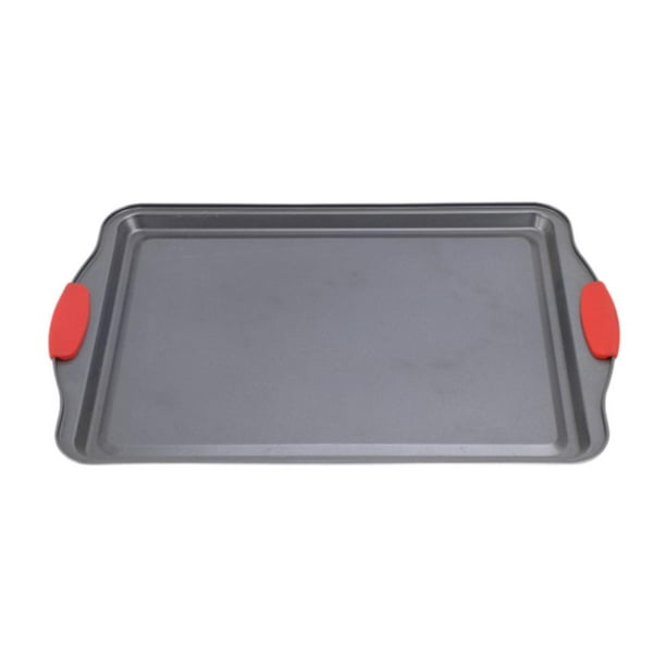 Bandeja para hornear rectangular reutilizable para hornear galletas, postres, repostería y cocina 39.5x26x1.5cm
