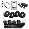 thumbnail image 1 of Kit Cctv Seguridad Provision ISR 4 Cámaras 1MP+ DVR+ 1 Disco, 1 of 4
