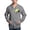Graphite Gray, variant on - 8 Ball 9 Ball Yin Yang Zip Hoodie - Zip Hoodie, Classic Hooded Sweatshirt with Metal Zipper