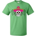thumbnail image 3 of Inktastic Sugar Skull Illustration with Floral Filigree Cinco De Mayo T-Shirt, 3 of 5