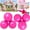 2*3 Pre-connected Clusters – Rose Red, variant on Inflatable Balloon Arch Reusable