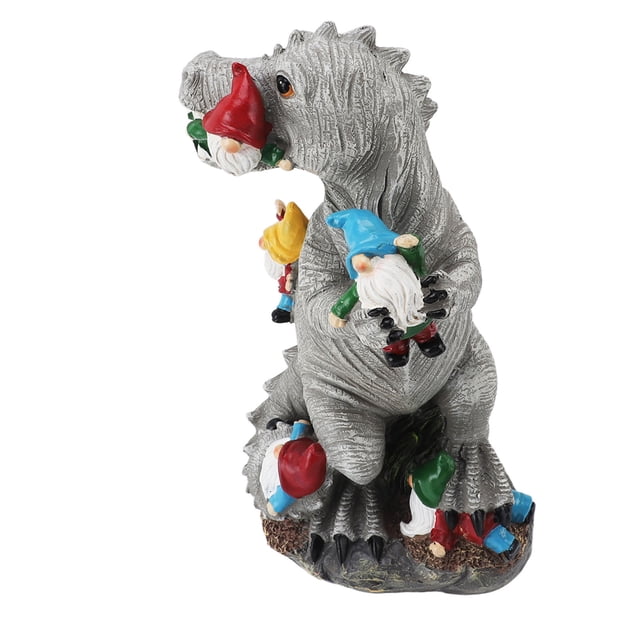 Adorno De Dinosaurio De Resina, Innovadora Estatua De Dinosaurio Al Aire Libre Que No Destiñe, Multiusos Para Patio Y Jardín