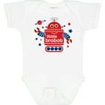 thumbnail image 3 of Inktastic Robot Little Brother Boys Baby Bodysuit, 3 of 5