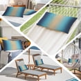thumbnail image 6 of Blue Teal Ombre Throw Pillow Covers, Modern Yellow Gradient Farmhouse Art Soft Breathable Pillow Cases with Invisible Zipper for Sleeping, Small Pillowcases for Couch Bed Sofa Chair 16x24 Inches, 6 of 9
