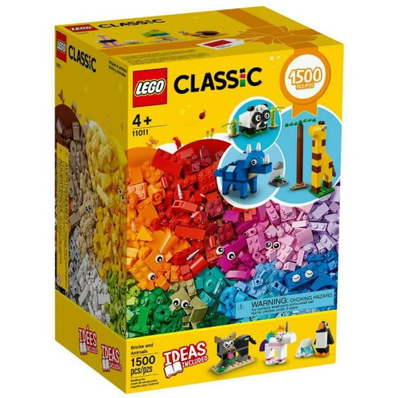 Pre-Owned Classic Bricks & Animals Set LEGO 11011 [1,500 Pieces!]