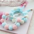 thumbnail image 4 of UDIYO Handmade Plush Balls Stitching Collar Dog Cat Neck Strap Scarf Bib Pet Supplies, 4 of 7