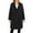 Black, variant on Herrnalise Jackets For Women Fashion Casual Pockets Button Long Sleeve Tops Jacket Long Coat Shackets For Women 2024 fall Black,XXXL