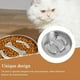 thumbnail image 2 of Stainless Steel Slow Feeder Bowl for Dogs, AntiTip Lick Bowl, NonSlip Base, 2 of 5