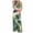 ☪289-White, variant on Nuoqisi Women's Jumpsuits Summer Floral Print Boho Overalls Loose fit Wide Leg Baggy Split Long Rompers 2026 One Piece