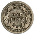 thumbnail image 2 of 1906-S Barber Dime Good, 2 of 2
