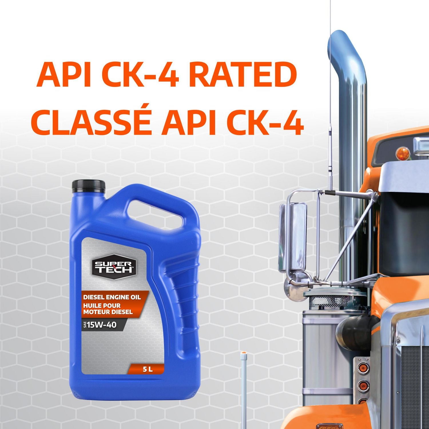 Huile Moteur Super Tech Diesel 15W40 5L