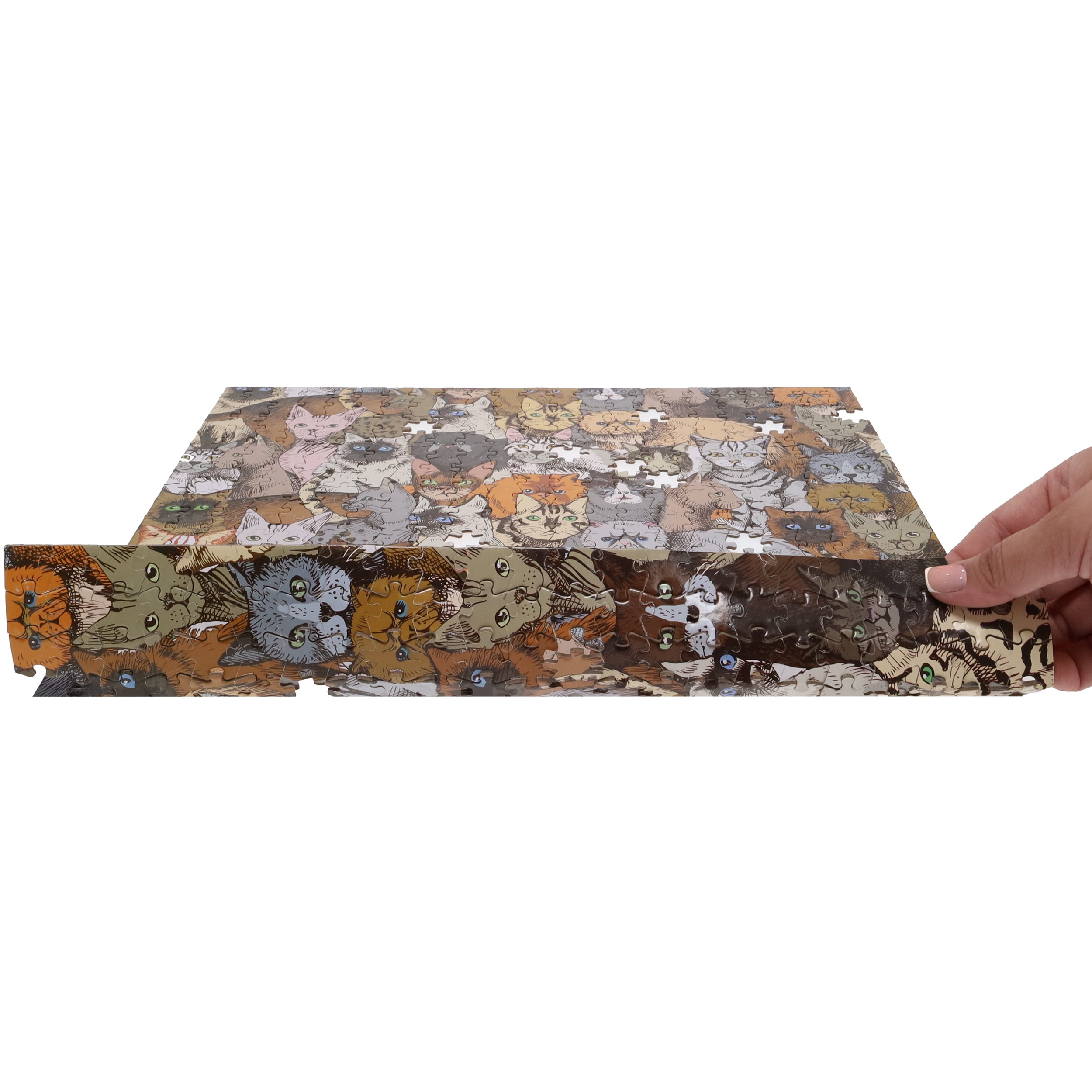 TDC Games World's Most Difficult Jigsaw Puzzle Cats 500 Pieces 15 in.