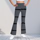 thumbnail image 1 of Pantalones largos con estampado para niñas, forrados de vellón para mayor calidez, pantalones largos casuales, leggings ligeramente acampanados, traje para niñas de 5 a 16 años., 1 of 6