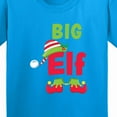 thumbnail image 4 of Inktastic Christmas Big Elf Youth T-Shirt, 4 of 5