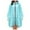 Z4-Sky Blue, variant on Mifelio Rain Ponchos for Adults Unisex Solid Color Hooded Zippered Poncho Shawl Ponchos Adult White One Size